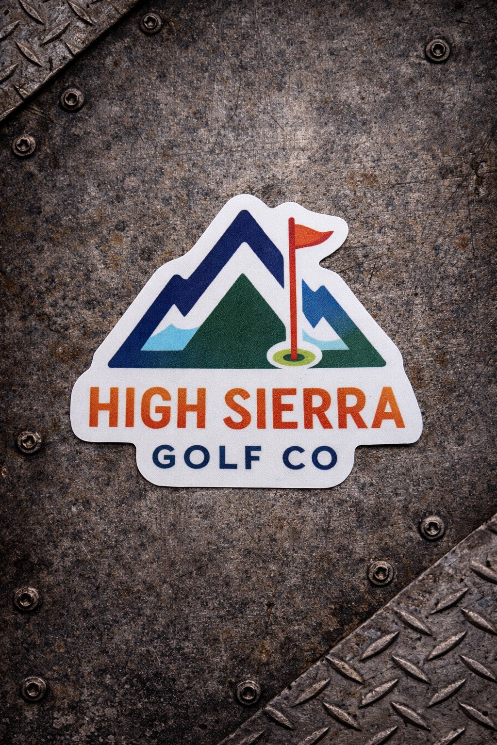 High Sierra Golf Sticker