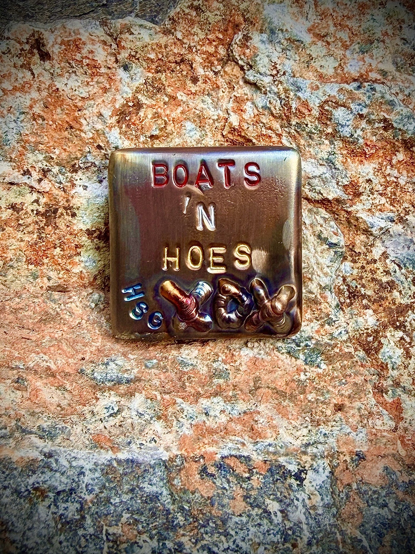 My Dad's Boats 'N Hoes Ball Marker