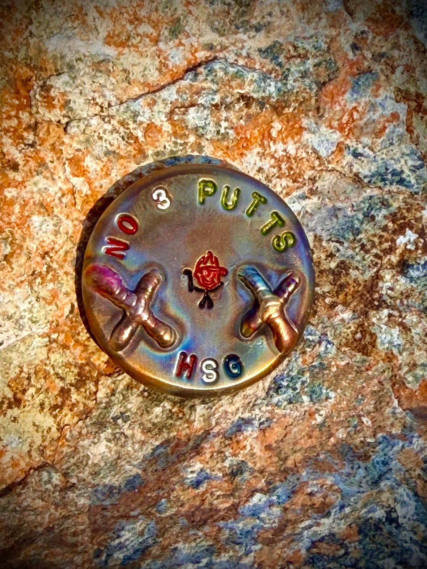 No 3 Putts Ball Marker