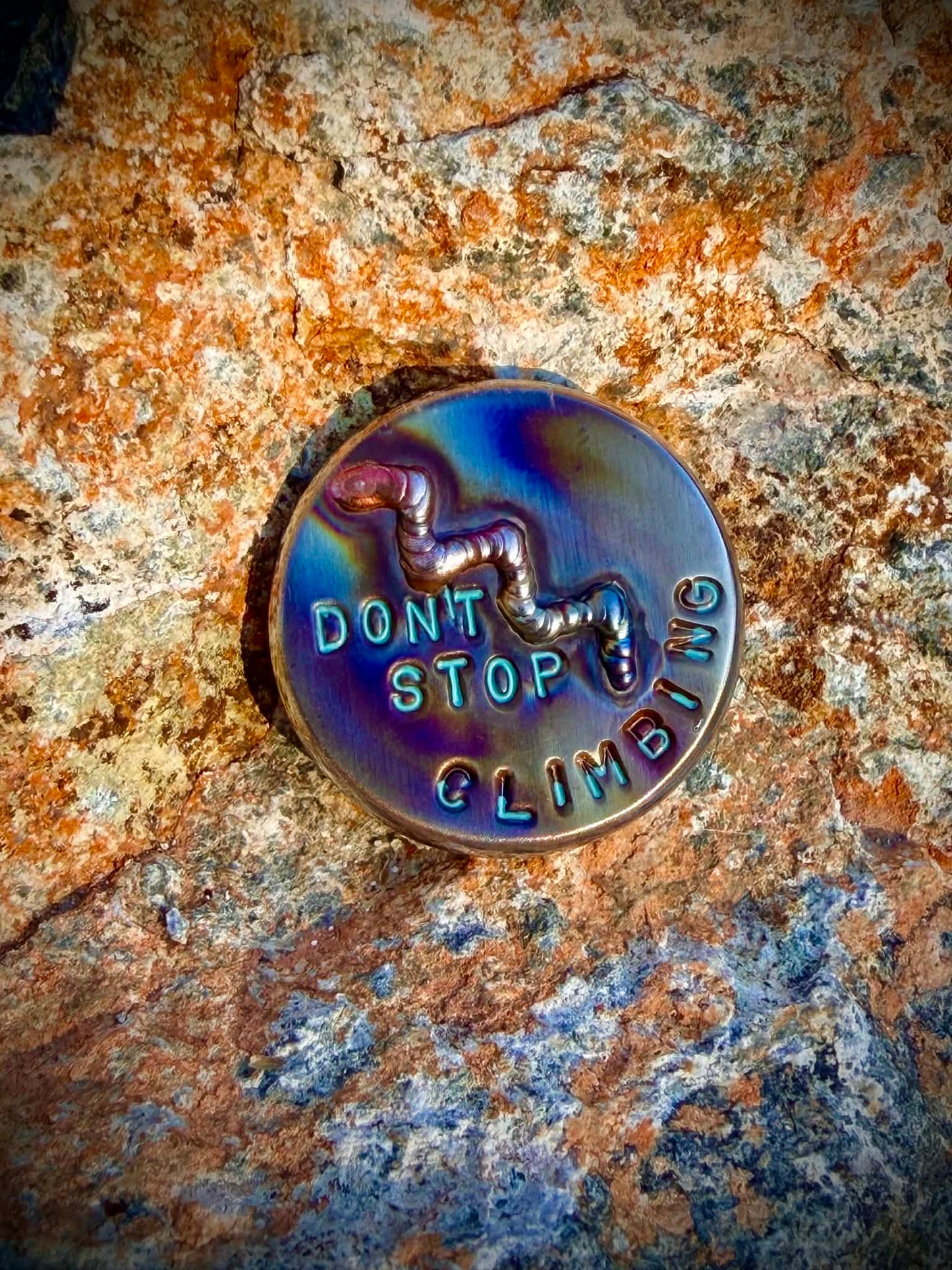 Don't Stop Climbing Ball Marker