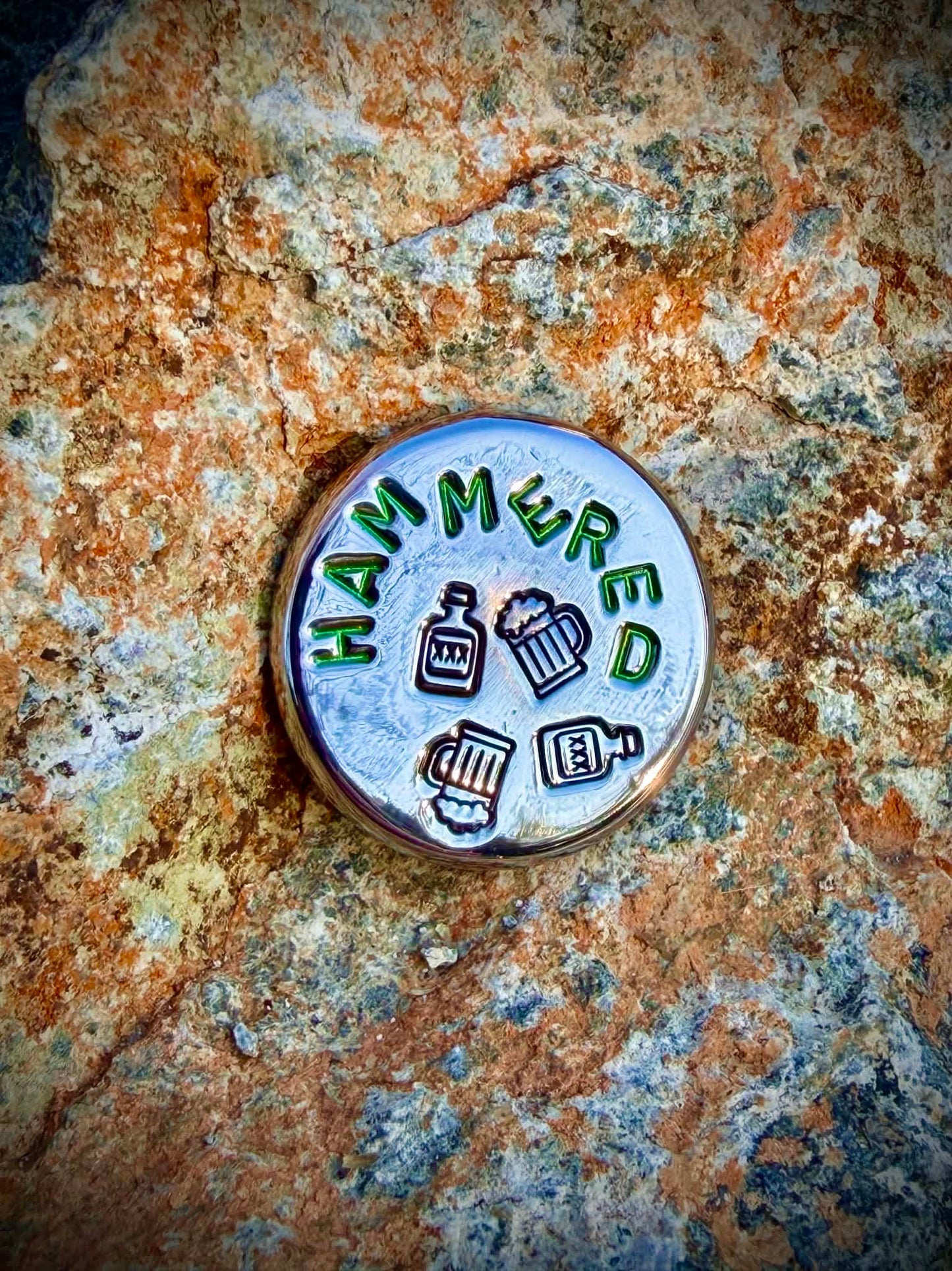 Hammered Ball Marker