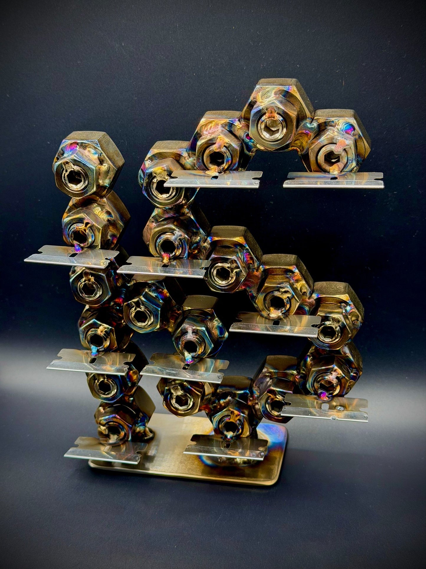 "Cutting Edge" Ball Marker Rack