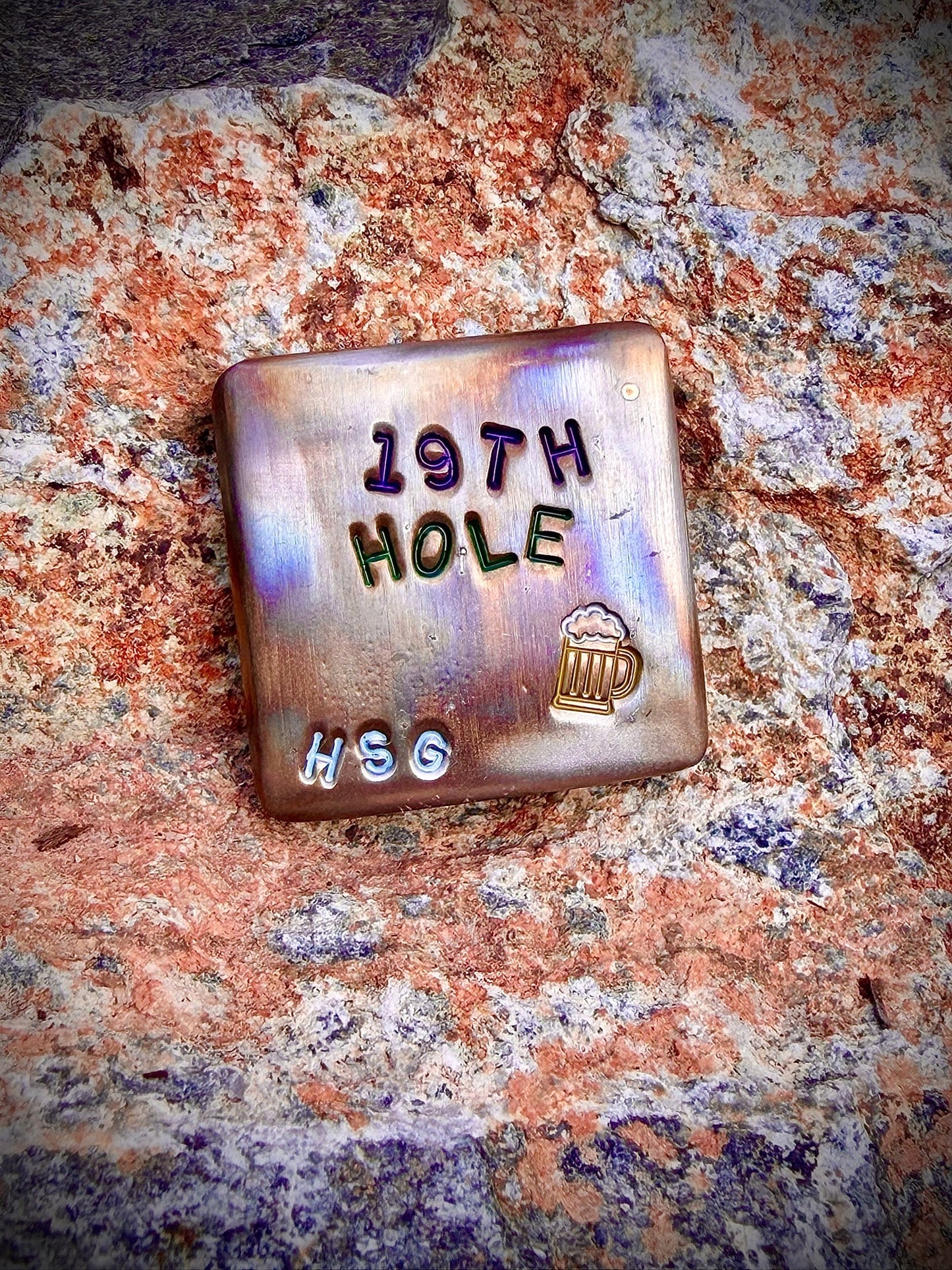 The “19th Hole” Ball Marker