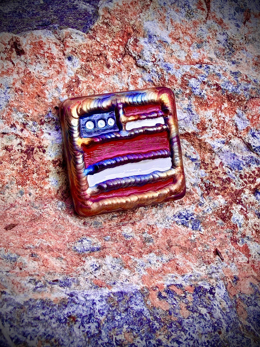 "Made in America" Flag Ball Marker